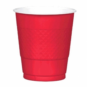 CUP PLASTIC SOLID 12OZ MID 20CT