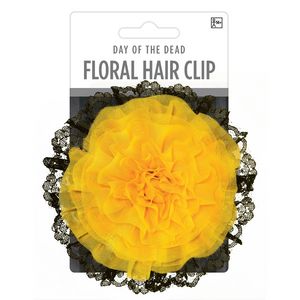 DAY OF THE DEAD FLOWER CLIP