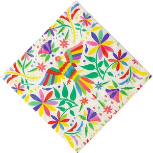 NAPKINS OTOMI FLORAL BRIGHT LUNCHEON 6.5IN 16PCS