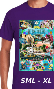 2025 TSHIRT OFFICIAL FIESTA POSTER ADULT AND CHILD (SML - XL)