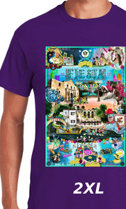 2025 TSHIRT OFFICIAL FIESTA POSTER ADULT AND CHILD (2XL)